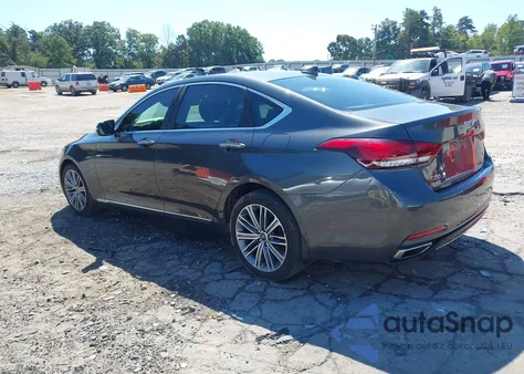 2018 Genesis G80 3.8 из США, поврежденный, VIN KMHGN4JEXJU277200